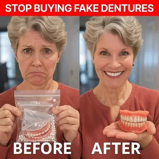 💖 🦷 LUMIVO™ Custom-Fit Dentures ⏰ ENDS TODAY   70% OFF | Smile with Confidence